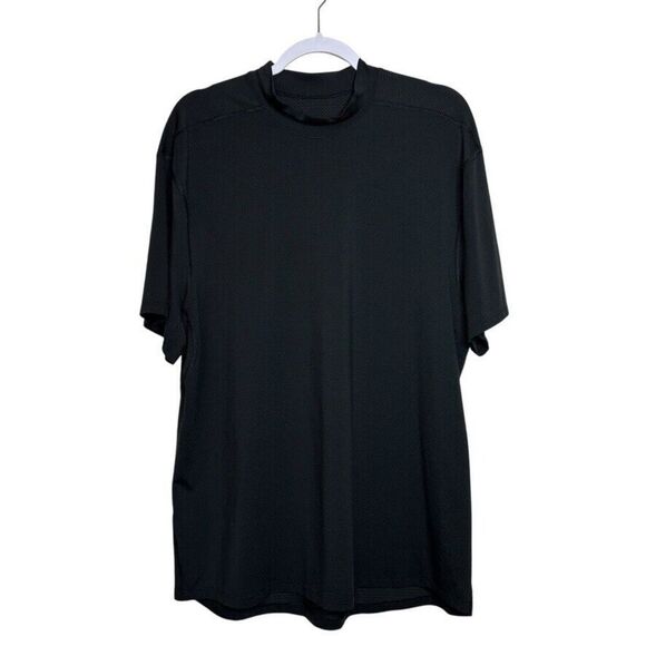 Lululemon License To Move Short Sleeve Men's XL Black Stretch - Picture 1 of 4